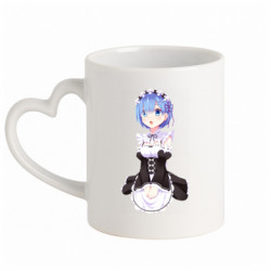 Кружки с ручкой в виде сердца