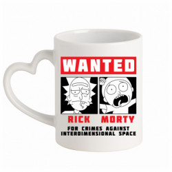 Кружки с ручкой в виде сердца