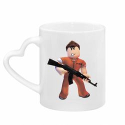 Кружки с ручкой в виде сердца