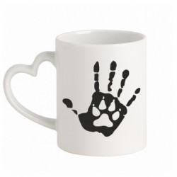 Кружки з ручкою у вигляді серця