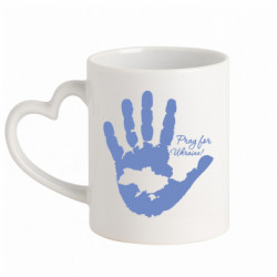 Кружки с ручкой в виде сердца