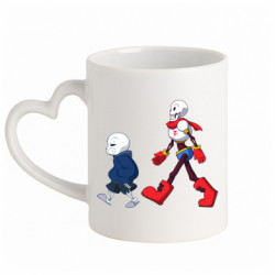 Кружки с ручкой в виде сердца