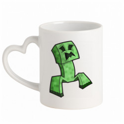 Кружки с ручкой в виде сердца