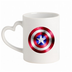 Кружки с ручкой в виде сердца - FATLINE