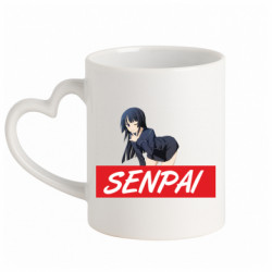 Кружки з ручкою у вигляді серця