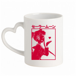 Кружки з ручкою у вигляді серця