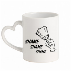 Кружки с ручкой в виде сердца