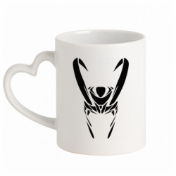 Кружки с ручкой в виде сердца