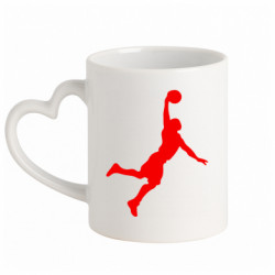Кружки с ручкой в виде сердца - FATLINE