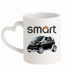 Кружки з ручкою у вигляді серця