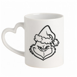 Кружки с ручкой в виде сердца