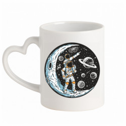 Кружки с ручкой в виде сердца