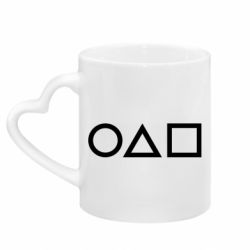 Кружки з ручкою у вигляді серця - FATLINE