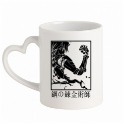 Кружки с ручкой в виде сердца - FATLINE