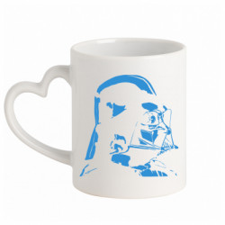 Кружки с ручкой в виде сердца - FATLINE