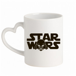 Кружки з ручкою у вигляді серця