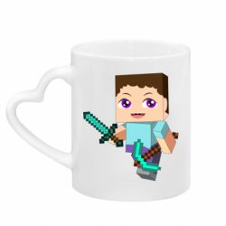 Кружки з ручкою у вигляді серця