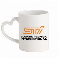 Кружки с ручкой в виде сердца - FATLINE