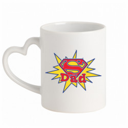 Кружки з ручкою у вигляді серця