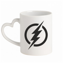 Кружки с ручкой в виде сердца