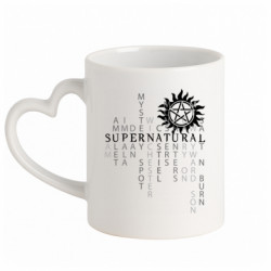 Кружки з ручкою у вигляді серця