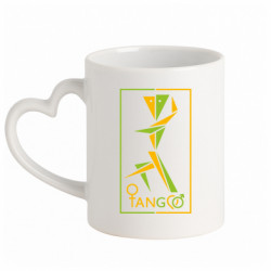 Кружки з ручкою у вигляді серця - FATLINE