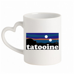 Кружки с ручкой в виде сердца