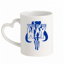 Кружки с ручкой в виде сердца