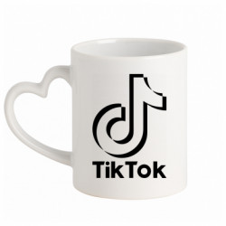 Кружки с ручкой в виде сердца