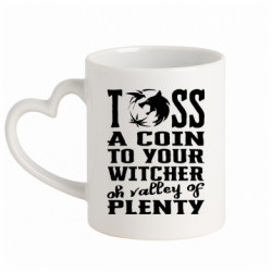 Кружки с ручкой в виде сердца