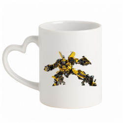 Кружки с ручкой в виде сердца