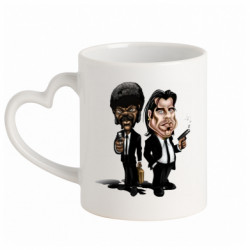 Кружки з ручкою у вигляді серця