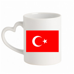 Кружки з ручкою у вигляді серця