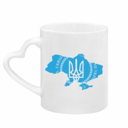 Кружки з ручкою у вигляді серця - FATLINE
