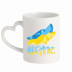 Кружки з ручкою у вигляді серця