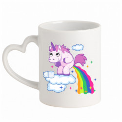 Кружки з ручкою у вигляді серця