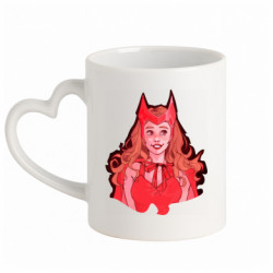 Кружки с ручкой в виде сердца