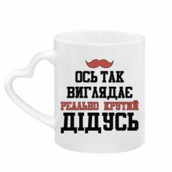 Кружки с ручкой в виде сердца - FATLINE
