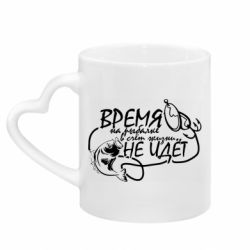 Кружки с ручкой в виде сердца