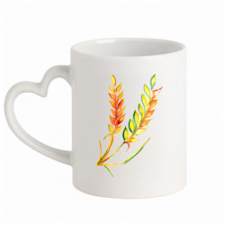 Кружки с ручкой в виде сердца