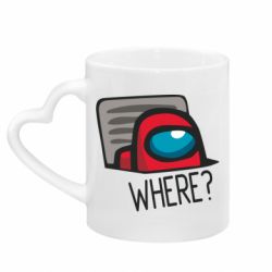 Кружки з ручкою у вигляді серця