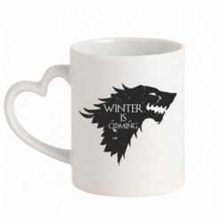 Кружки з ручкою у вигляді серця