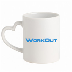 Кружки з ручкою у вигляді серця