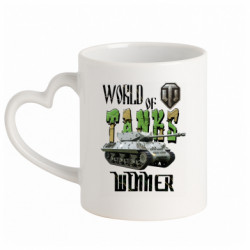 Кружки с ручкой в виде сердца