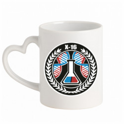 Кружки с ручкой в виде сердца