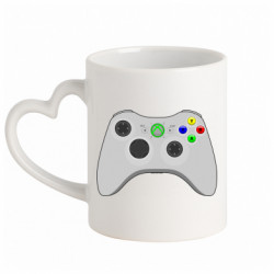Кружки з ручкою у вигляді серця