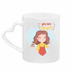 Кружки з ручкою у вигляді серця - FATLINE