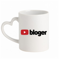 Кружки с ручкой в виде сердца