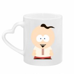 Кружки з ручкою у вигляді серця - FATLINE