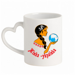 Кружки з ручкою у вигляді серця